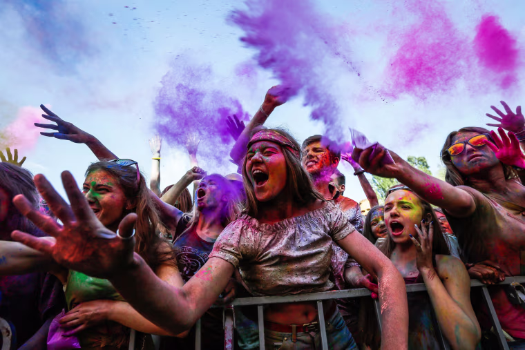 Image: Festival of Colors in Kiev