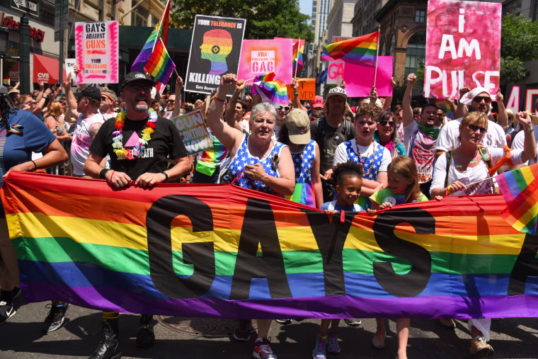Image: Pridefest Parade, New York, USA - 26 Jun 2016