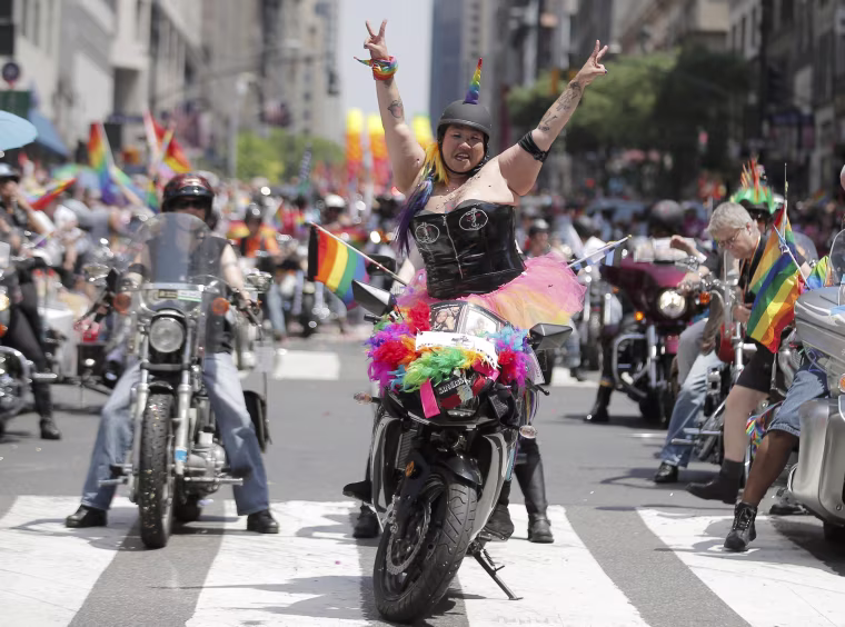 Image: NYC Pride parade in New York City