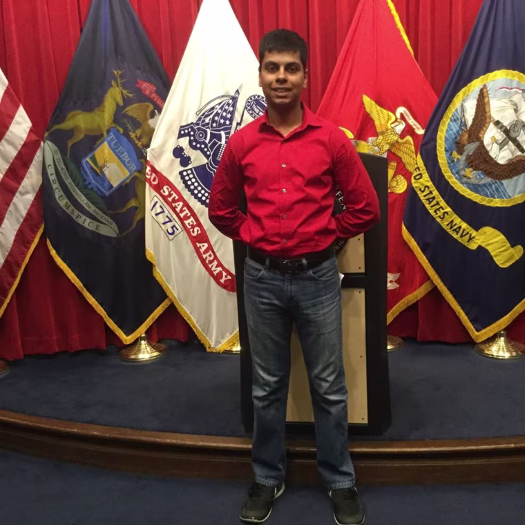 Raheel Siddiqui, 20, died during Marine Corps recruit training at Parris Island, South Carolina on March 18.