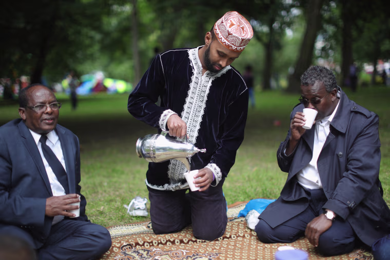 Image: The Muslim Festival Of Eid al-Fitr Is Celebrated Around The UK