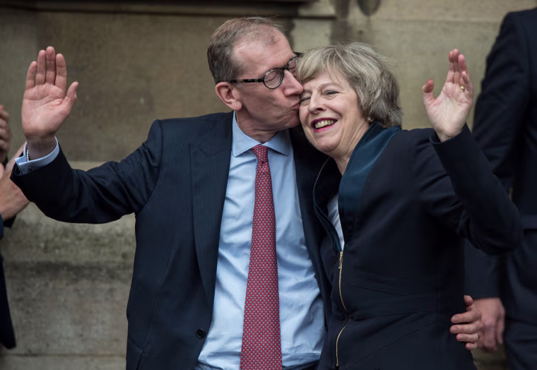 Image: Philip May and Theresa May
