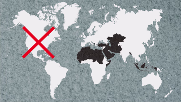 At least 50 countries around the world have populations where the majority of citizens identify as Muslim. Under Donald Trump's temporary Muslim ban, those countries would see significant restrictions for even travel to the U.S.
