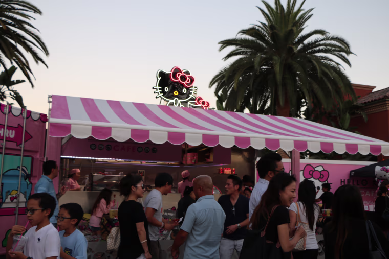 Hello Kitty Cafe in Irvine, Calif. opens July 15, 2016