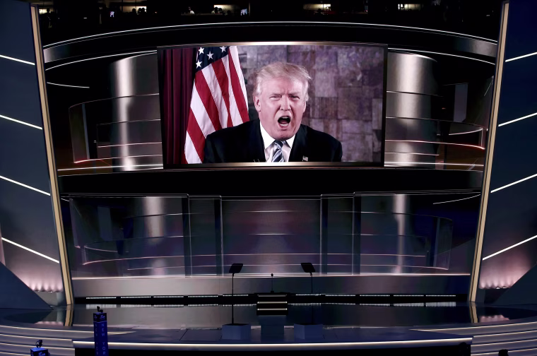 Image: Republican presidential nominee Trump