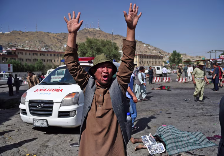 Image: AFGHANISTAN-UNREST-MINORITIES-PROTEST