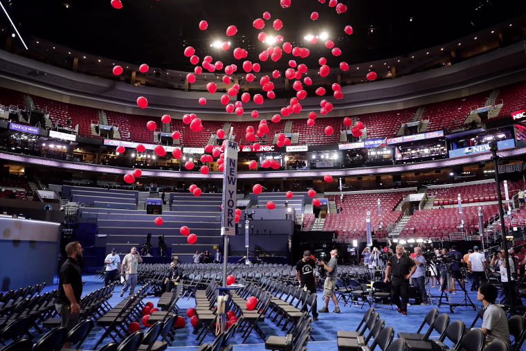 Image: Philadelphia Prepares To Host Democratic National Convention