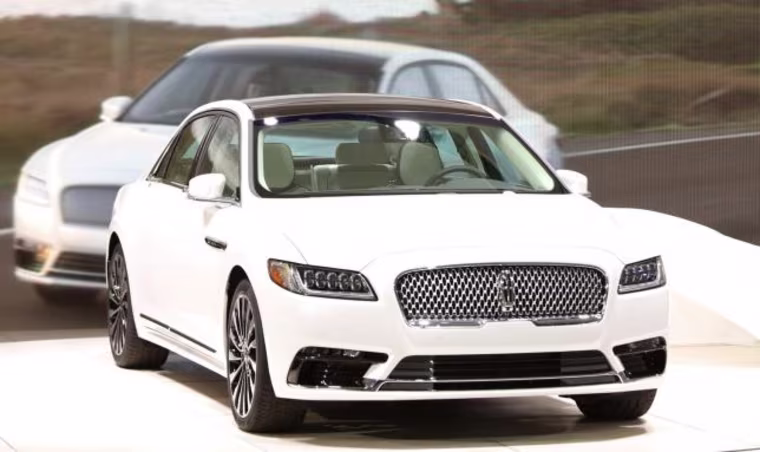 The 2017 Lincoln Continental is unveiled at the North American International Auto Show in Detroit