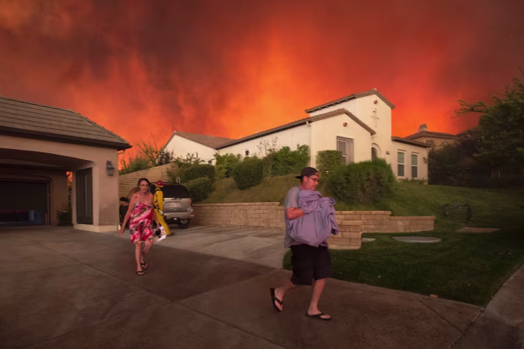 Image: US-FIRES-CALIFORNIS