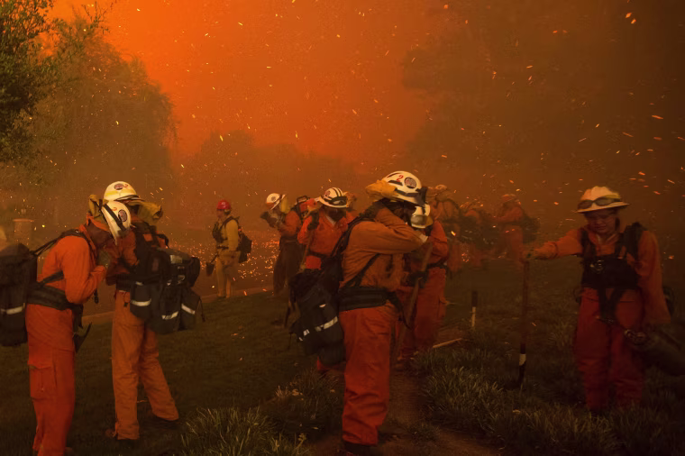Image: US-FIRES-CALIFORNIS