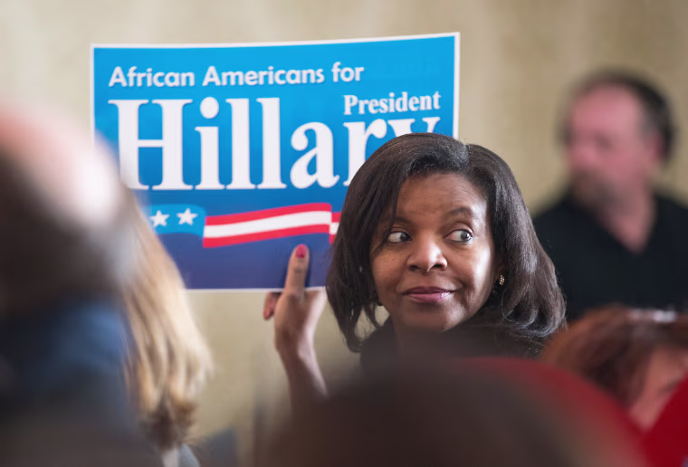 Hillary Clinton Attends A Get Out The Vote Rally In Chicago