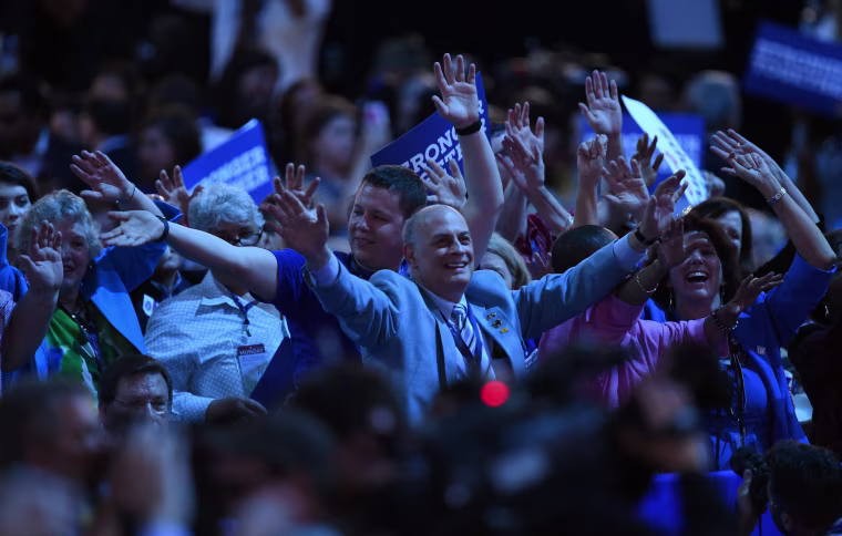 Image: US-VOTE-DEMOCRATS-CONVENTION
