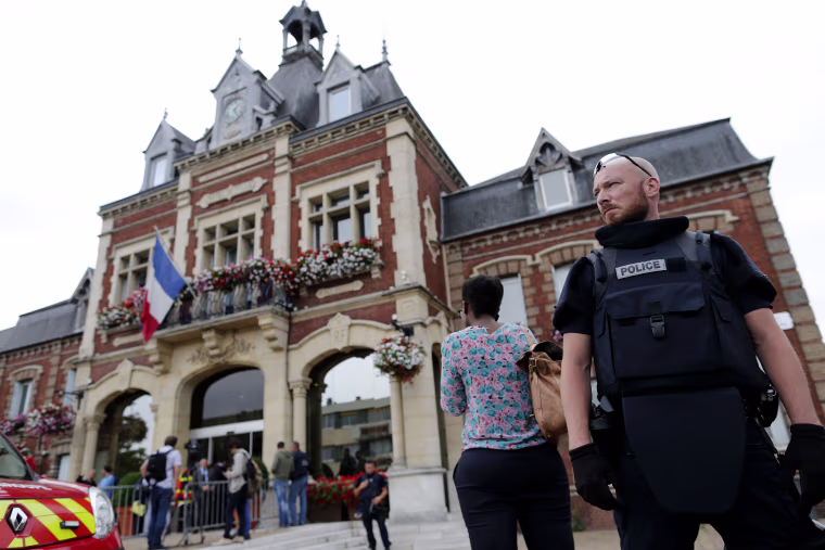 Image: FRANCE-ATTACK-CHURCH-HOSTAGE