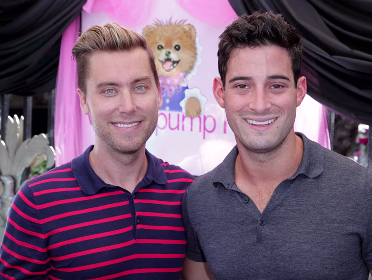 Singer Lance Bass and Husband Michael Turchin