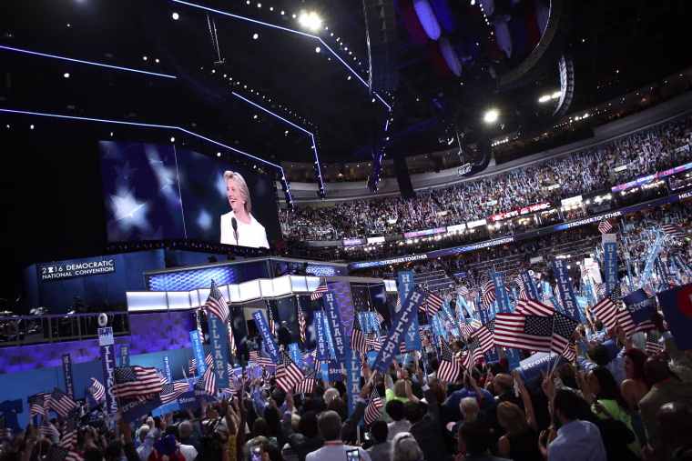 Image: Democratic National Convention: Day Four