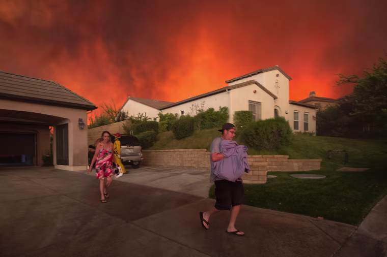 Image: US-FIRES-CALIFORNIS