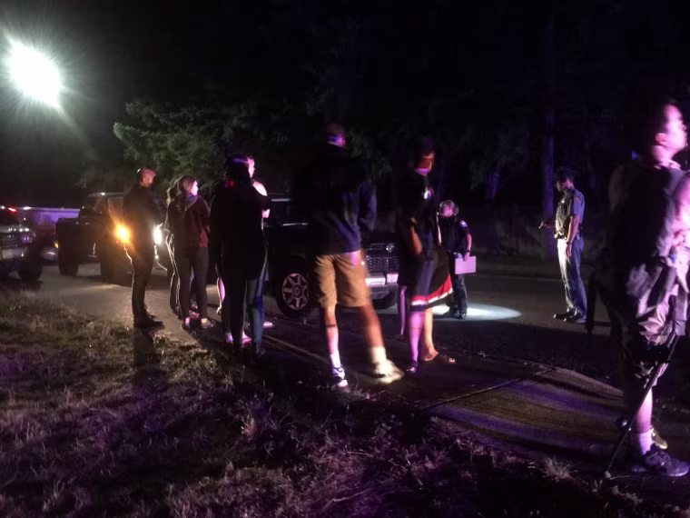 About 15-20 young people were inside the house when the suspect began shooting