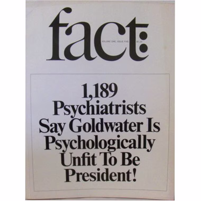 Fact magazine, 1964