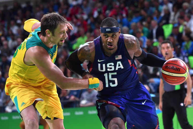Image: BASKETBALL-OLY-2016-RIO-AUS-USA