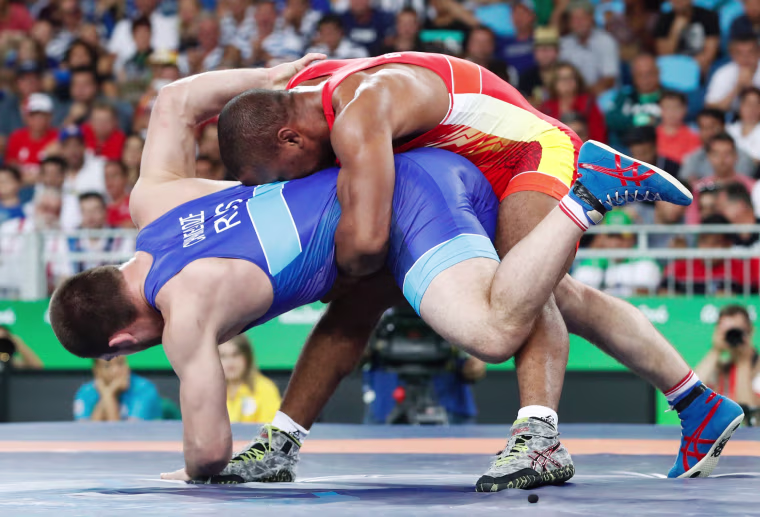 Image: TOPSHOT-WRESTLING-OLY-2016-RIO
