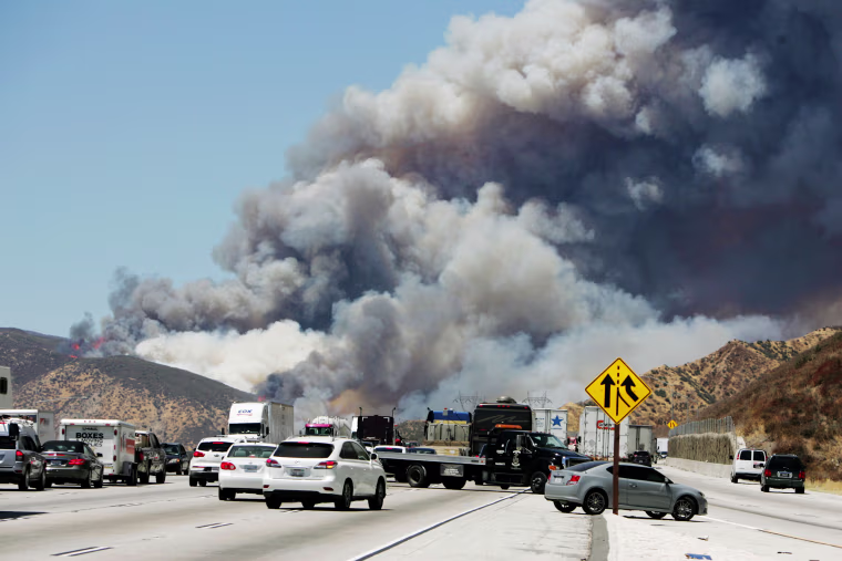 Image: Blue Cut Fire