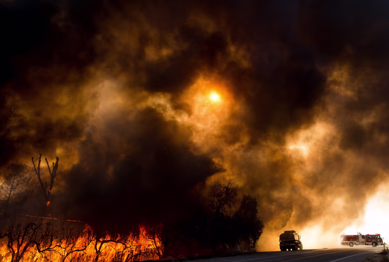 Image: Blue Cut wildfire