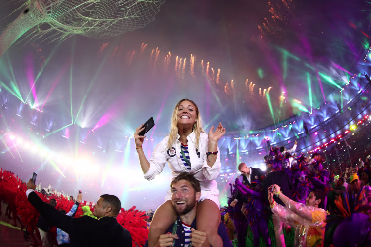 Image: Closing Ceremony 2016 Olympic Games - Olympics: Day 16