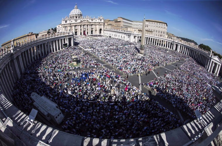 Image: Canonization ceremony for Mother Teresa