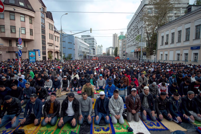 Image: RUSSIA-RELIGION-ISLAM-EID