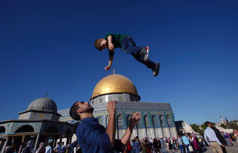 Image: Muslims around the world celebrate the annual festival of Eid al-Adha