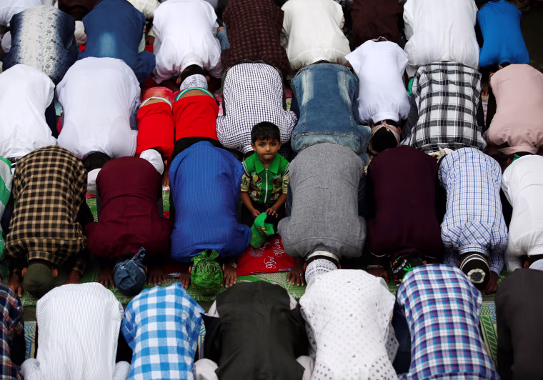 Image: Muslims around the world celebrate the annual festival of Eid al-Adha