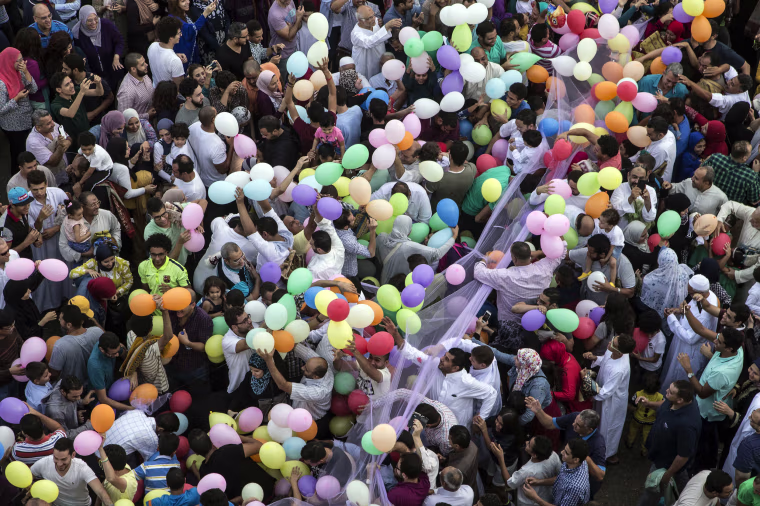 Image: Muslims around the world celebrate the annual festival of Eid al-Adha