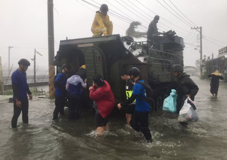 Image: TAIWAN-WEATHER-TYPHOON