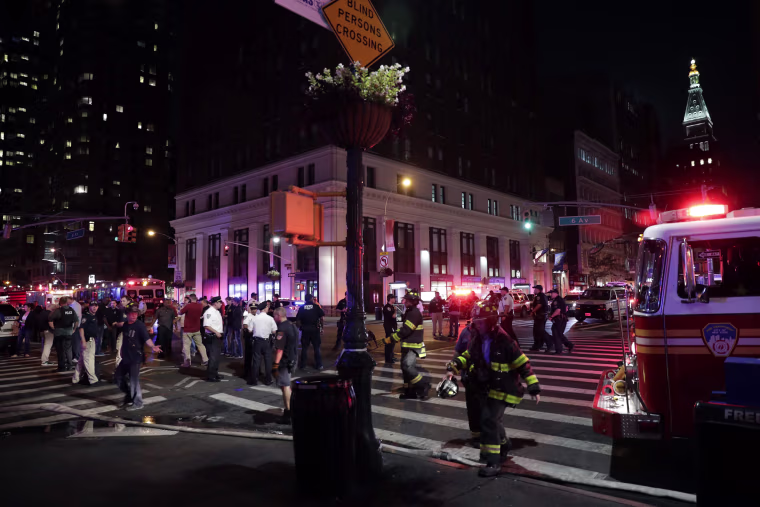 Image: Explosion in Manhattan