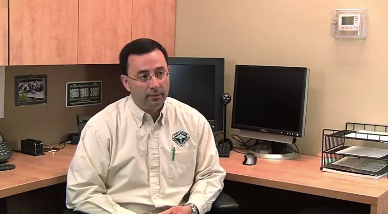 Larry Nassar, in a video for Michigan State University Sports Medicine.