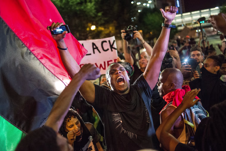 Image: BESTPIX State Of Emergency Declared In Charlotte After Police Shooting Sparks Violent Protests