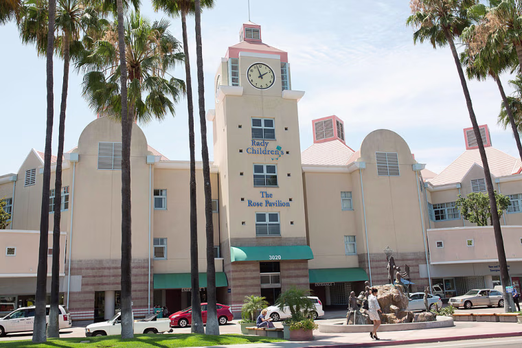 A general view of Rady Children's Hospital in San Diego, California.