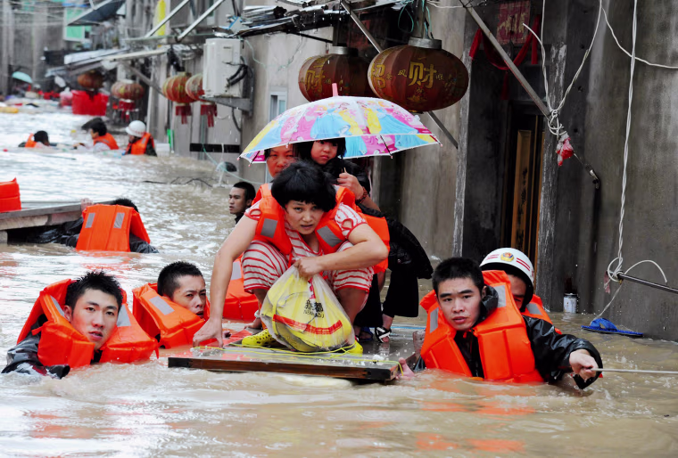 Image: Typhoon Megi hits Taiwan