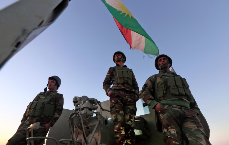 Image: Iraqi Kurdish Peshmerga fighters