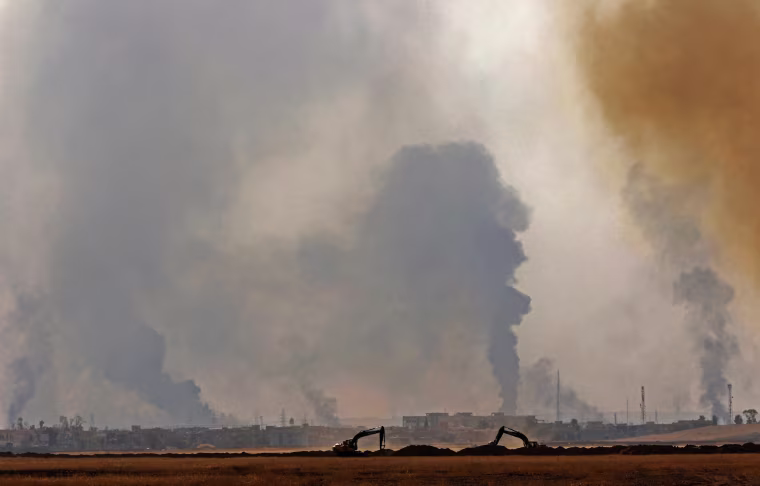 Image: TOPSHOT-IRAQ-CONFLICT-MOSUL