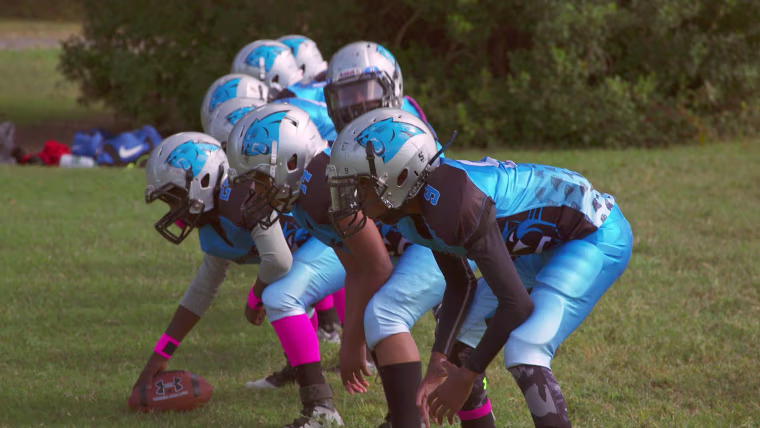 Researchers found changes in the brain tissue of youth football players after just one season.