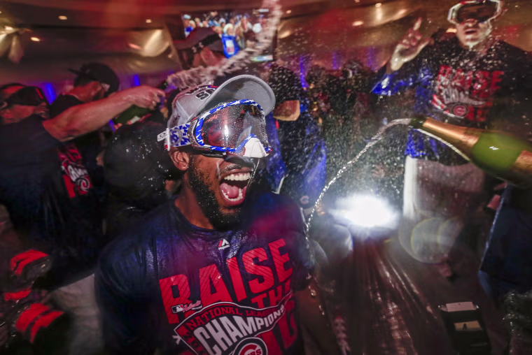 Image: Los Angeles Dodgers at Chicago Cubs NLCS