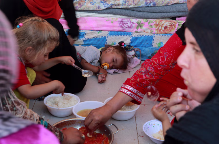 Image: Iraqi Displaced people from near Kirkuk