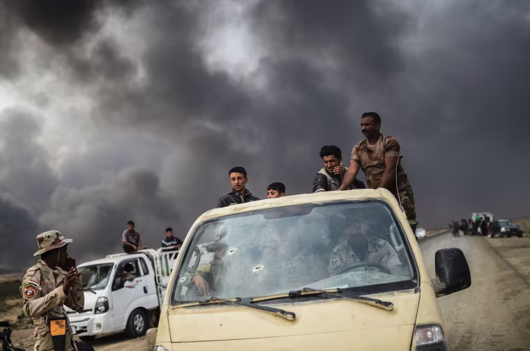 Image: IRAQ-CONFLICT-DISPLACED