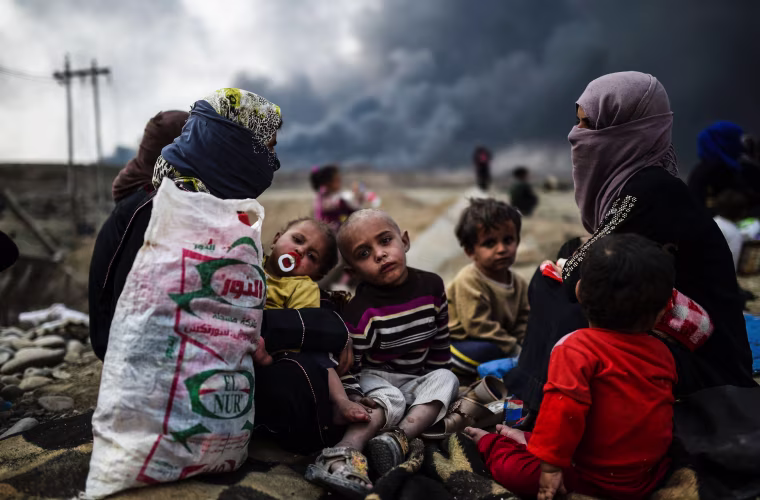 Image: IRAQ-CONFLICT-DISPLACED