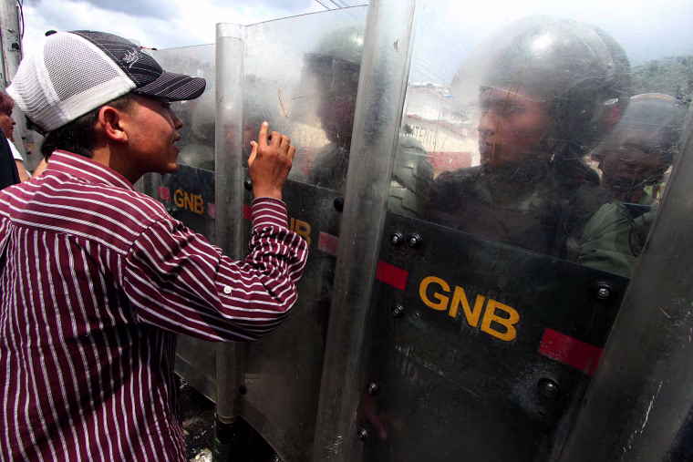 Image: VENEZUELA-CRISIS-OPPOSITION-PROTEST