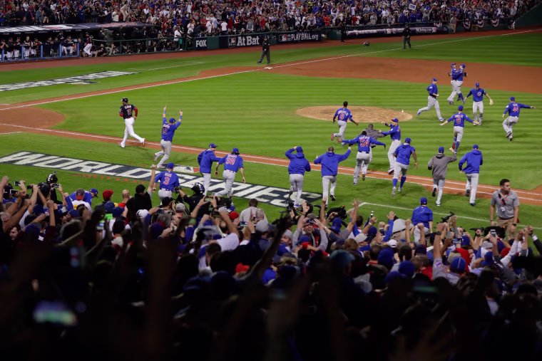 Image: Chicago Cubs v Cleveland Indians