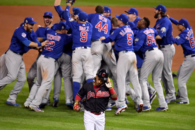 Image: Chicago Cubs v Cleveland Indians