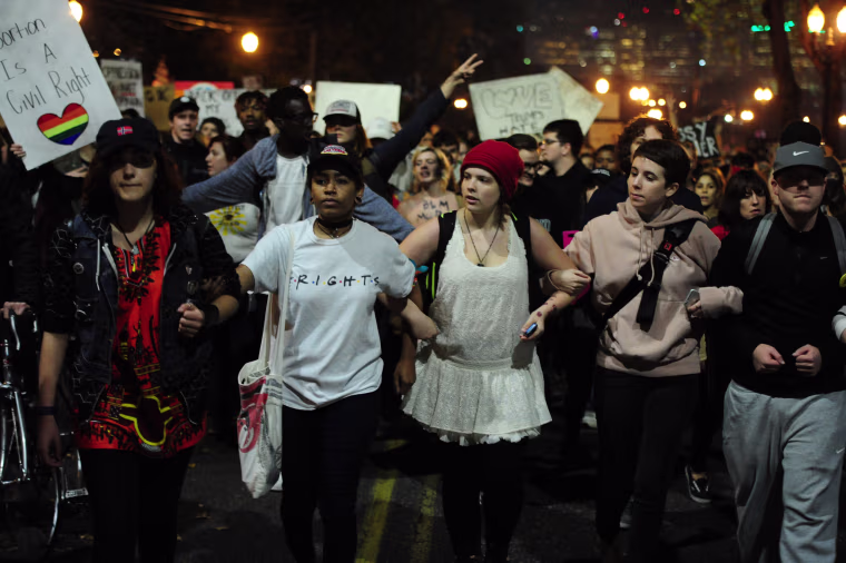 Image: Portland Protests Against Trump