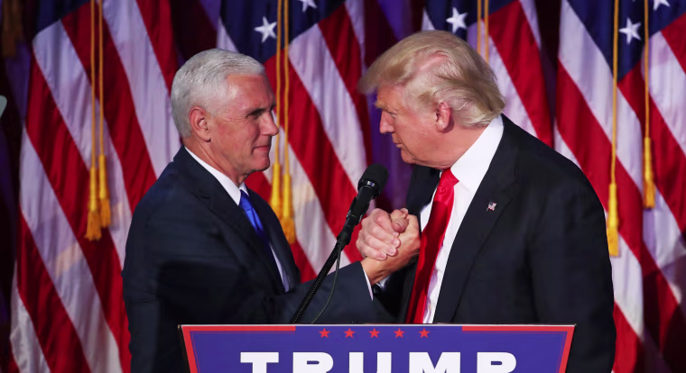Image: Republican Presidential Nominee Donald Trump Holds Election Night Event In New York City